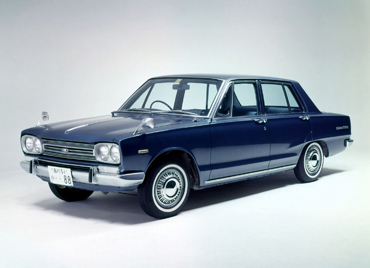 3rd Generation Nissan Skyline: 1968 Nissan Skyline 1500 Sedan (C10) Picture